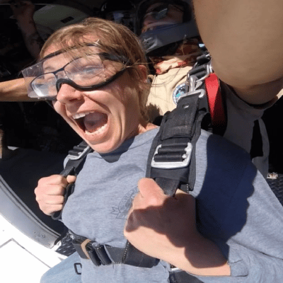 8,000 ft tandem skydive